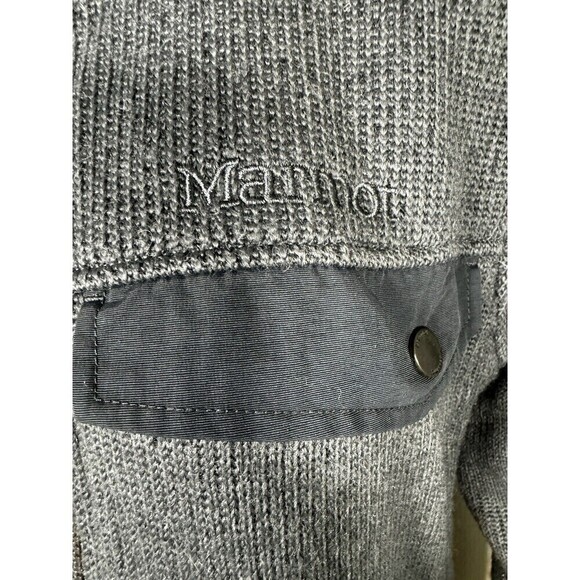 marmot jacket mens Small Thick Gray Warm - Picture 2 of 7